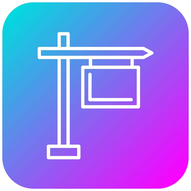 El icono del vector de señales se puede utilizar para el conjunto de iconos de marketing en línea