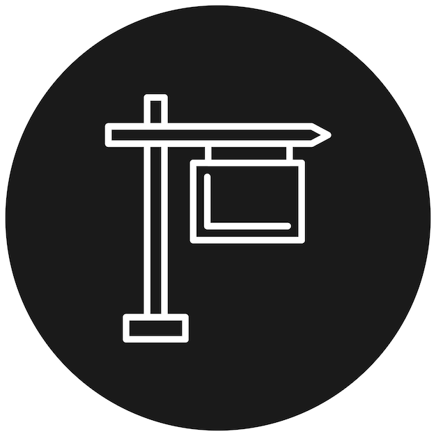 El icono del vector de señales se puede utilizar para el conjunto de iconos de marketing en línea