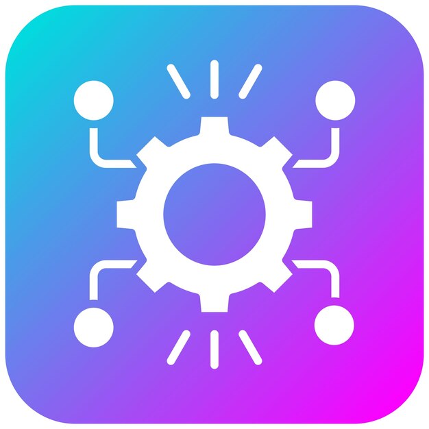 El icono del vector de síntesis se puede utilizar para el conjunto de iconos de periodismo