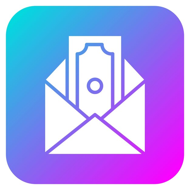 El icono del vector de soborno se puede usar para el conjunto de iconos de Crimen y Ley