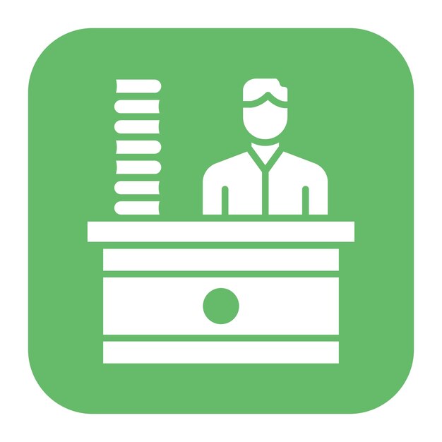 El icono del vector de sobrecarga se puede utilizar para el conjunto de iconos de formación empresarial