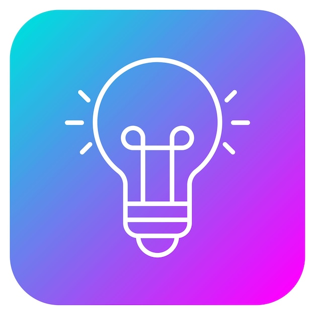 El icono del vector de la solución se puede utilizar para el conjunto de iconos de inicio de negocio