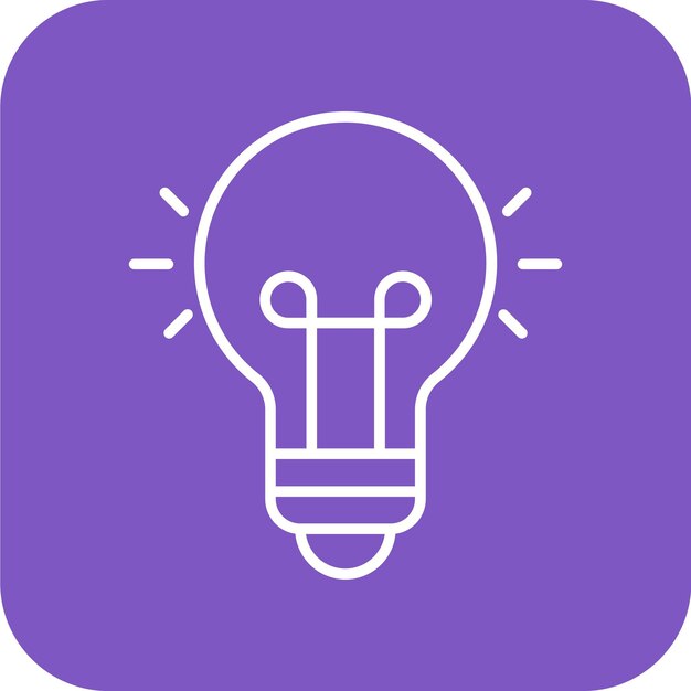 El icono del vector de la solución se puede utilizar para el conjunto de iconos de inicio de negocio