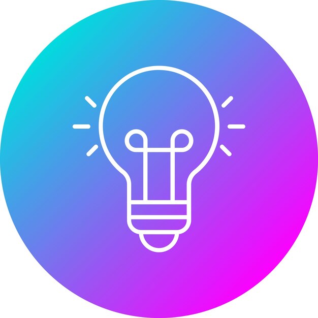 El icono del vector de la solución se puede utilizar para el conjunto de iconos de inicio de negocio