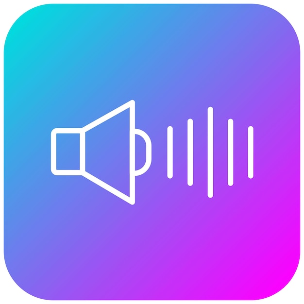 El icono del vector de sonido se puede utilizar para el conjunto de iconos de instrumentos