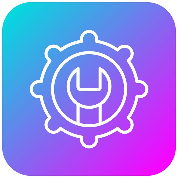 El icono del vector de soporte técnico se puede utilizar para el conjunto de iconos de marketing
