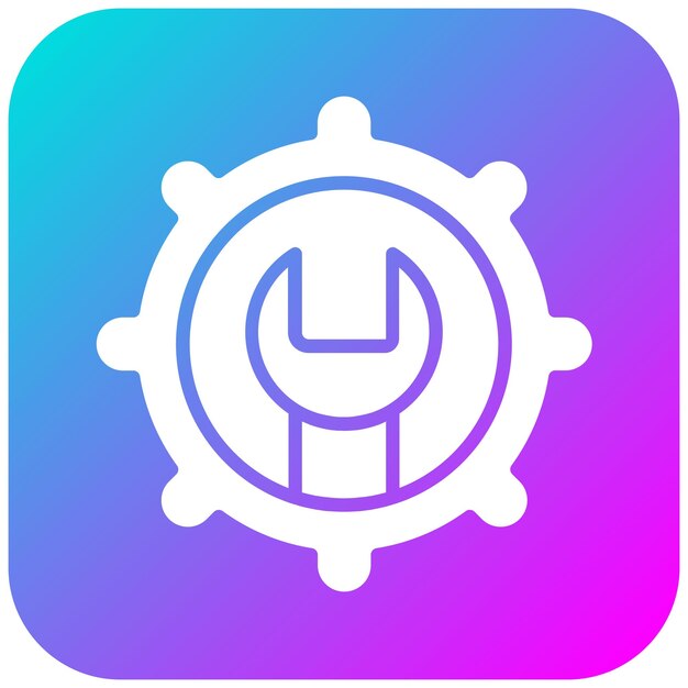 El icono del vector de soporte técnico se puede utilizar para el conjunto de iconos de marketing