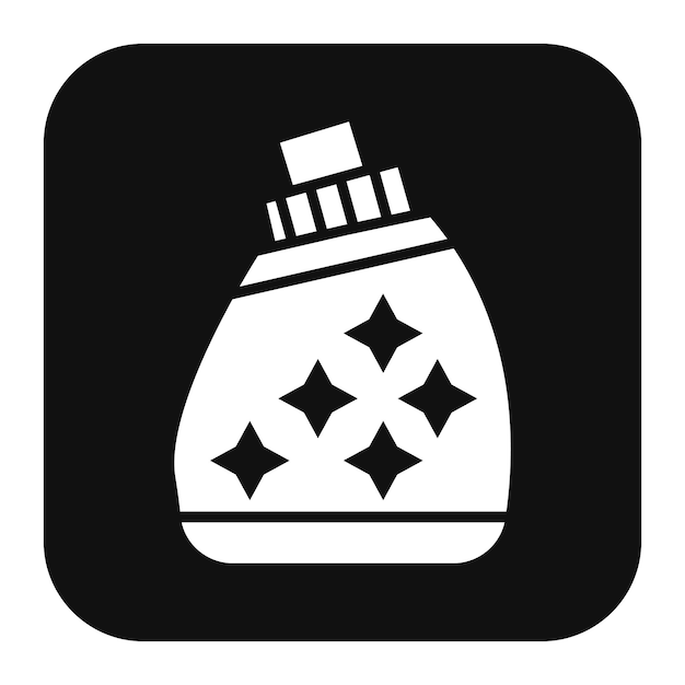 El icono del vector de suavizador se puede usar para el icono de la lavandería