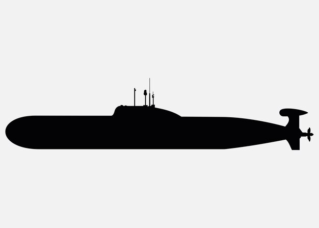 Icono del vector submarino2