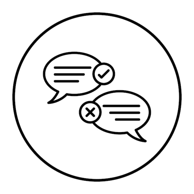 Icono de vector de sugerencia de mejora Se puede utilizar para el conjunto de iconos de comentarios del cliente