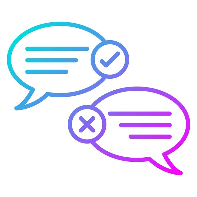 Icono de vector de sugerencia de mejora Se puede utilizar para el conjunto de iconos de comentarios del cliente