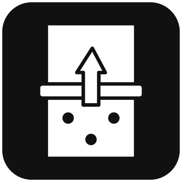 El icono de vector táctico se puede usar para el conjunto de iconos de voleibol
