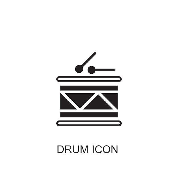 Icono de vector de tambor