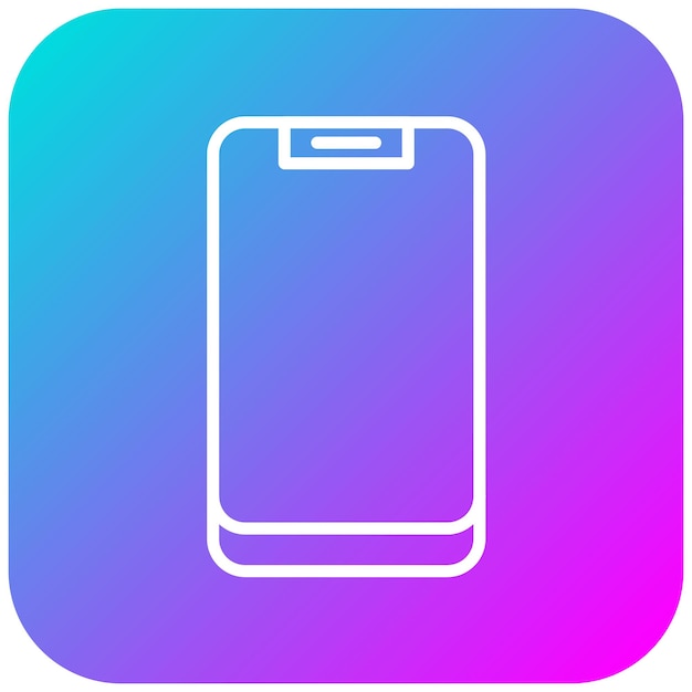 El icono del vector del teléfono se puede utilizar para el conjunto de iconos de contacto con nosotros