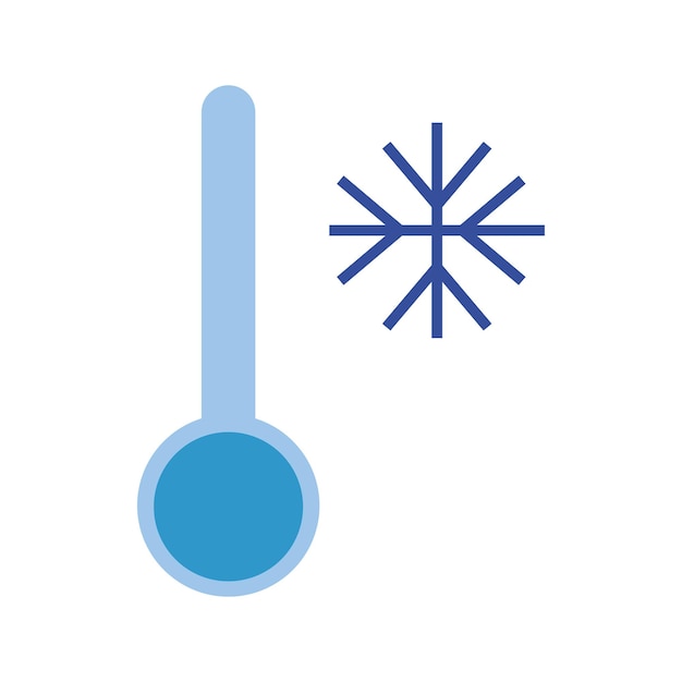 icono del vector de la temperatura