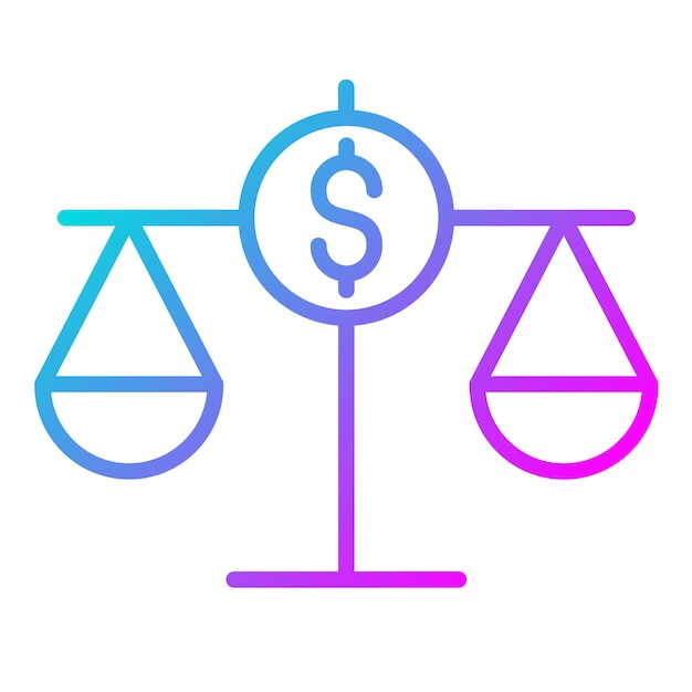 El icono del vector de tolerancia al riesgo se puede utilizar para el conjunto de iconos de gestión del riesgo