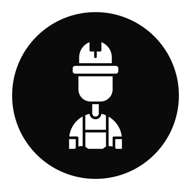 El icono del vector de trabajo se puede usar para el conjunto de iconos del almacén