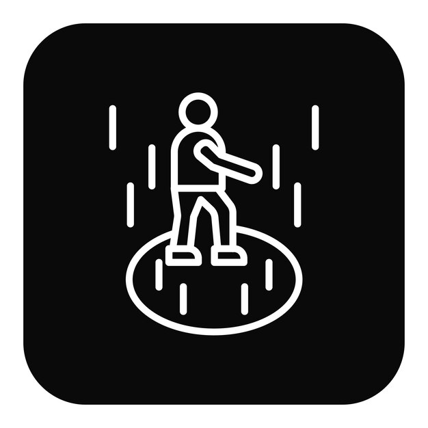 El icono del vector de trampas se puede usar para el conjunto de iconos de negocios basados en el hogar