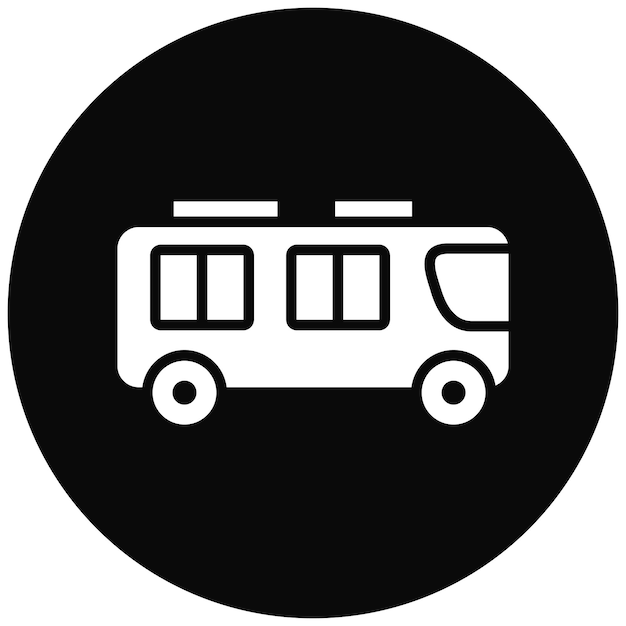 El icono del vector de transporte se puede usar para el conjunto de iconos de la peregrinación del Hajj