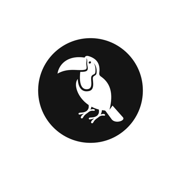 Icono de vector de tucán