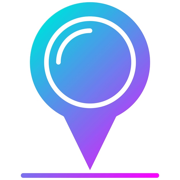 El icono del vector de ubicación se puede utilizar para el conjunto de iconos de contacto con nosotros
