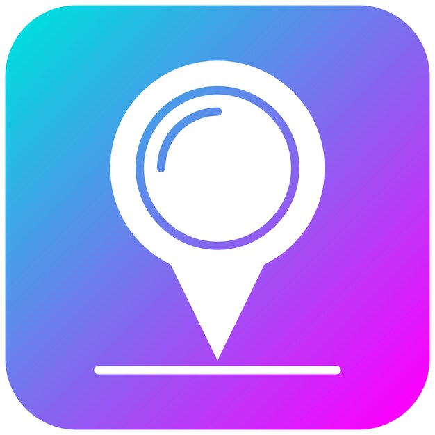 El icono del vector de ubicación se puede utilizar para el conjunto de iconos de contacto con nosotros