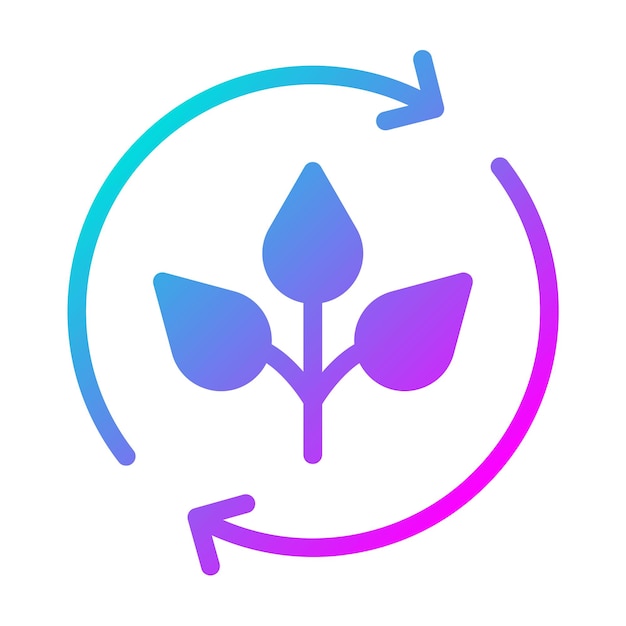 El icono vectorial de agronomía se puede utilizar para el conjunto de iconos de agricultura