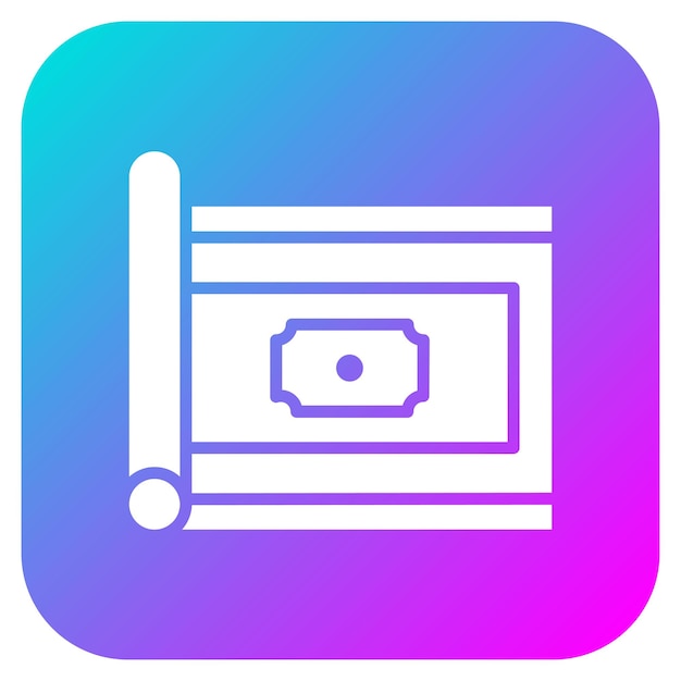 El icono vectorial de la alfombra se puede utilizar para el conjunto de iconos interiores