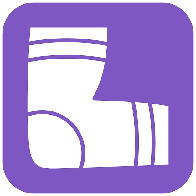 El icono vectorial de las almohadillas de codo se puede usar para el conjunto de iconos de voleibol