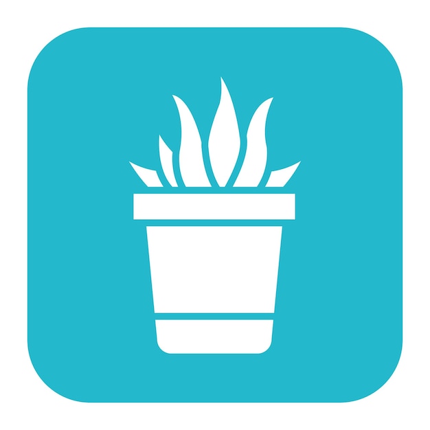 El icono vectorial de Aloevera se puede usar para el conjunto de iconos de Spa