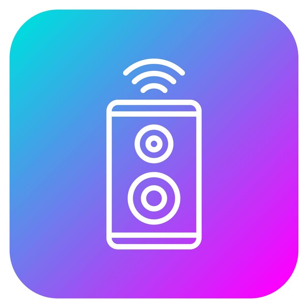 El icono vectorial del altavoz se puede usar para el conjunto de iconos de cumpleaños