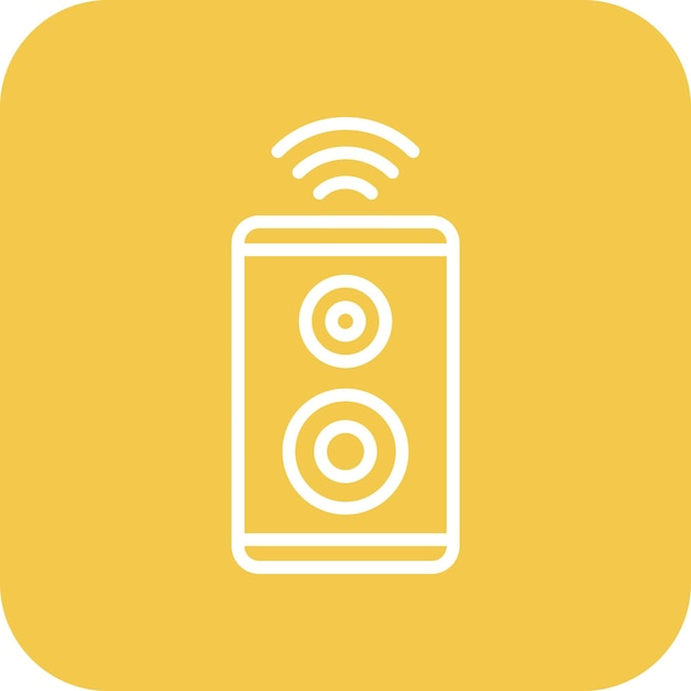 El icono vectorial del altavoz se puede usar para el conjunto de iconos de cumpleaños