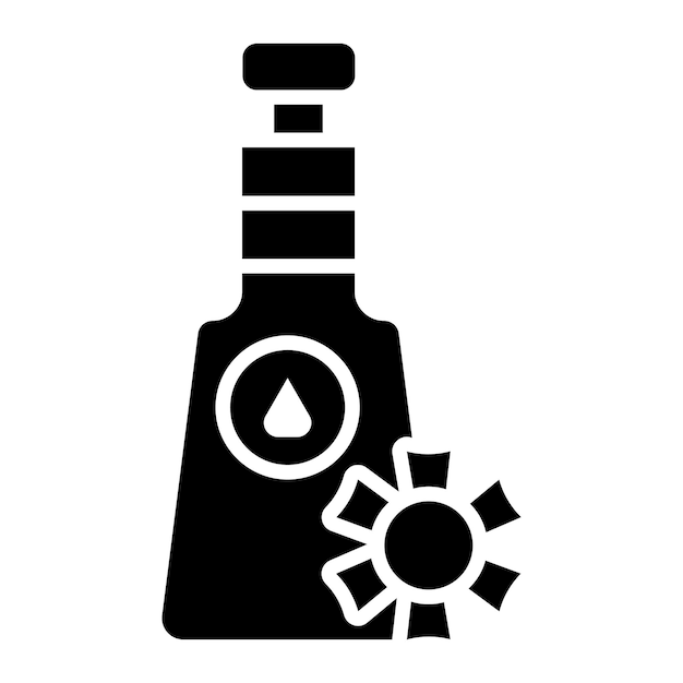 El icono vectorial de aromaterapia se puede usar para el conjunto de iconos del spa