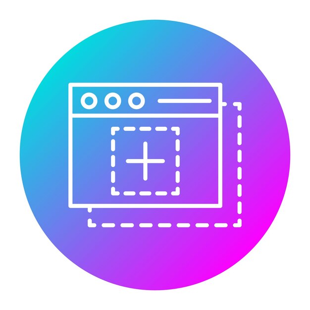 El icono vectorial de arrastrar y soltar se puede usar para el conjunto de iconos sin código