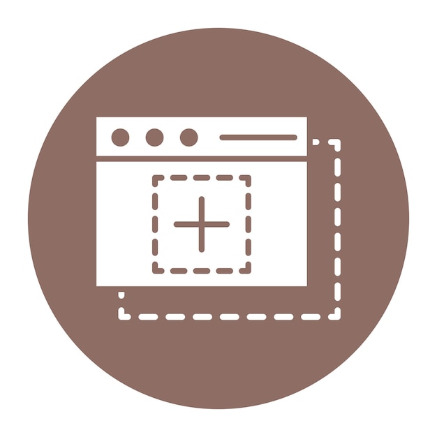 El icono vectorial de arrastrar y soltar se puede usar para el conjunto de iconos sin código