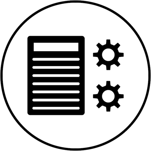 El icono vectorial de los artículos se puede utilizar para el conjunto de iconos de marketing web