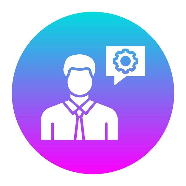 El icono vectorial de asesoramiento de expertos se puede utilizar para el conjunto de iconos de cuidado de la piel