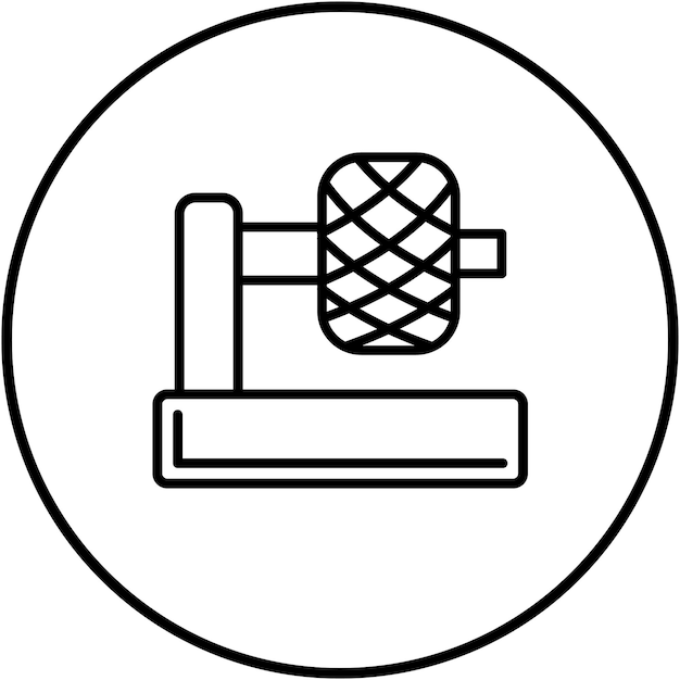 El icono vectorial de Baller se puede usar para el conjunto de iconos de Art and Craft Supplies