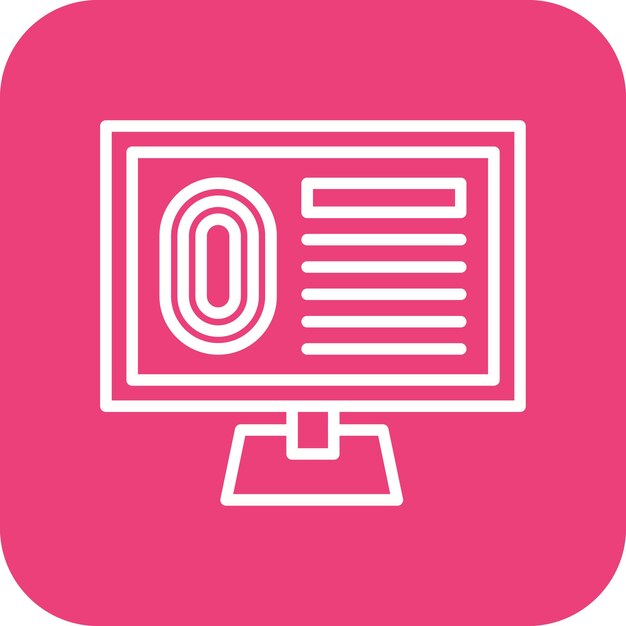 El icono vectorial de la base de datos de huellas dactilares se puede usar para el conjunto de iconos de Crimen y Ley
