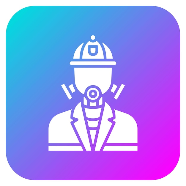 El icono vectorial de bomberos se puede usar para el conjunto de iconos de bomberos
