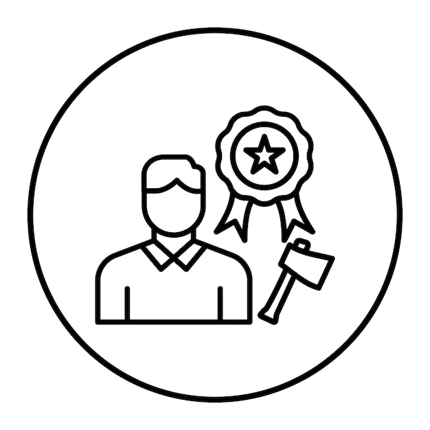 El icono vectorial de búsqueda de profesionales se puede utilizar para el conjunto de iconos de mejoras para el hogar