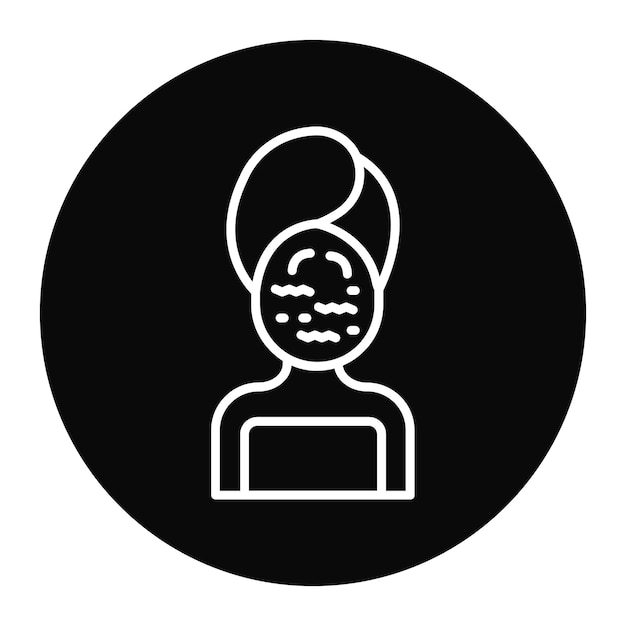 El icono vectorial de la cara arrugada se puede utilizar para el conjunto de iconos de comodidad