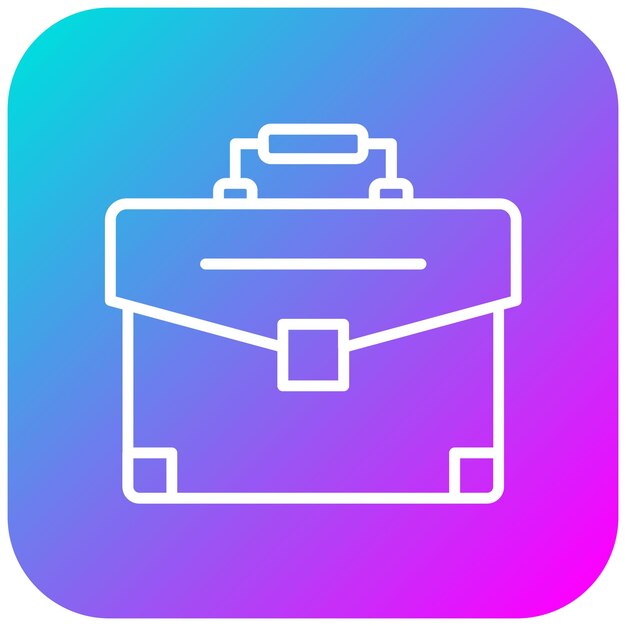 El icono vectorial de cartera se puede utilizar para el conjunto de iconos de marketing en línea