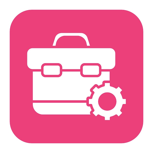 El icono vectorial de cartera se puede utilizar para el conjunto de iconos de negocios y finanzas