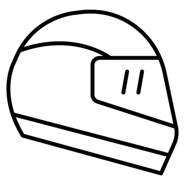 El icono vectorial del casco se puede usar para el conjunto de iconos de mejoras para el hogar