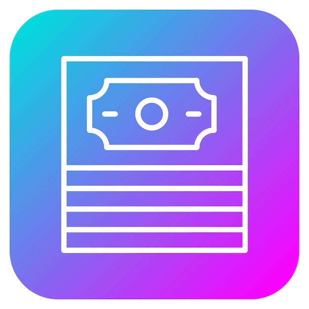 El icono vectorial de Cash Bundle se puede usar para el conjunto de iconos de Crime and Law