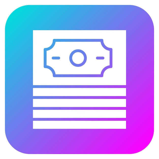 El icono vectorial de Cash Bundle se puede usar para el conjunto de iconos de Crime and Law