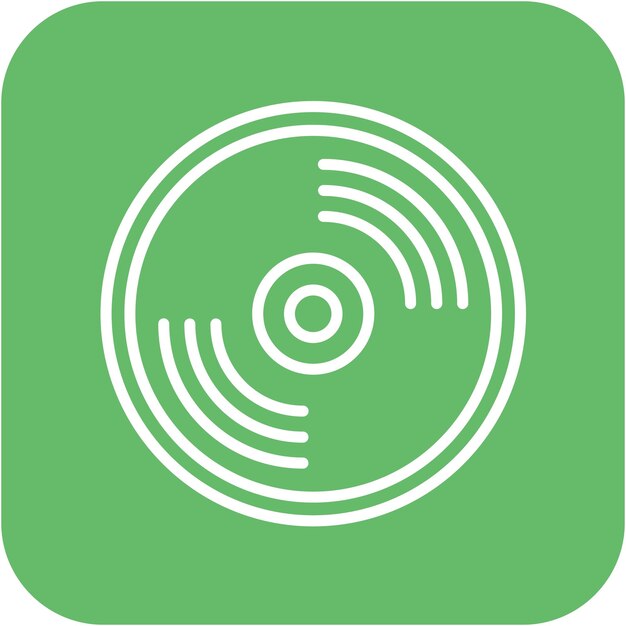 El icono vectorial de CD se puede utilizar para el conjunto de iconos de negocios y recursos humanos