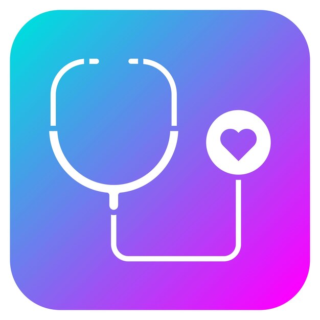 El icono vectorial de chequeo médico gratuito se puede usar para el conjunto de iconos de donaciones