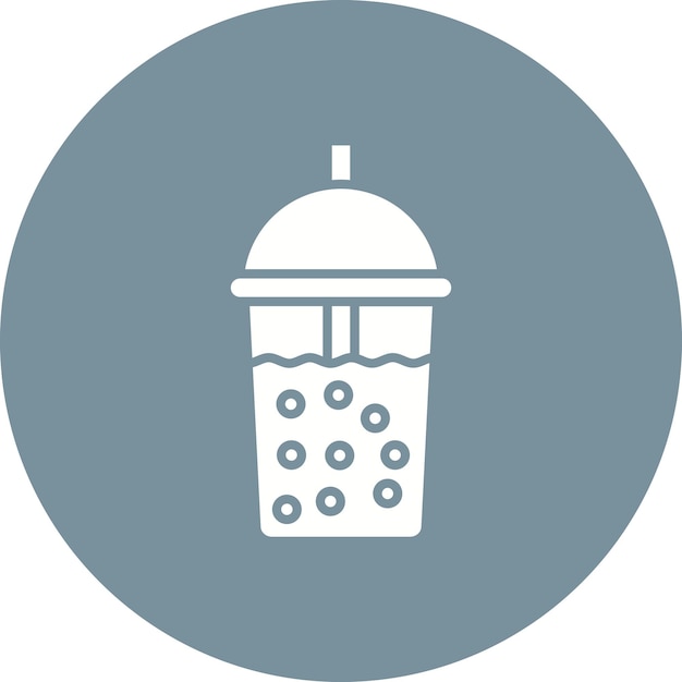El icono vectorial de chocolate caliente se puede usar para el conjunto de iconos de bebidas